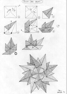 Rosa dei Venti by Paolo Bascetta — Modular Origami Star - Go Origami